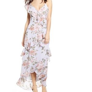 WAYF Floral Tiered Ruffle Maxi Dress, Nordstrom